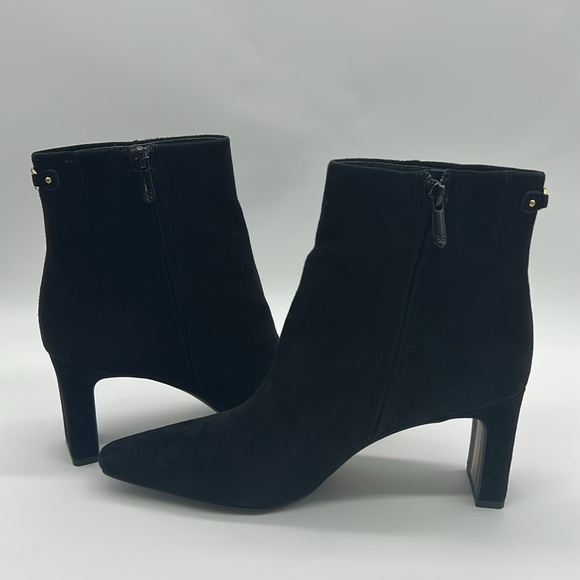 2317- Sam Edelman Black Suede Women's Ankle Boots NWT - Picture 8 of 11